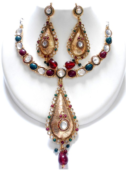 Polki Jewellery Set